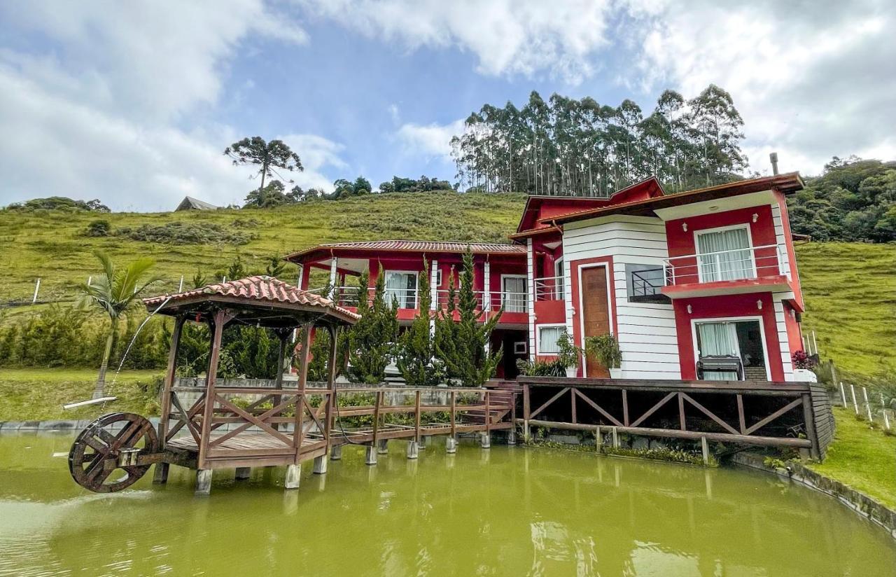 Ampla Casa De Campo - Afaven Aguas Mornas 외부 사진